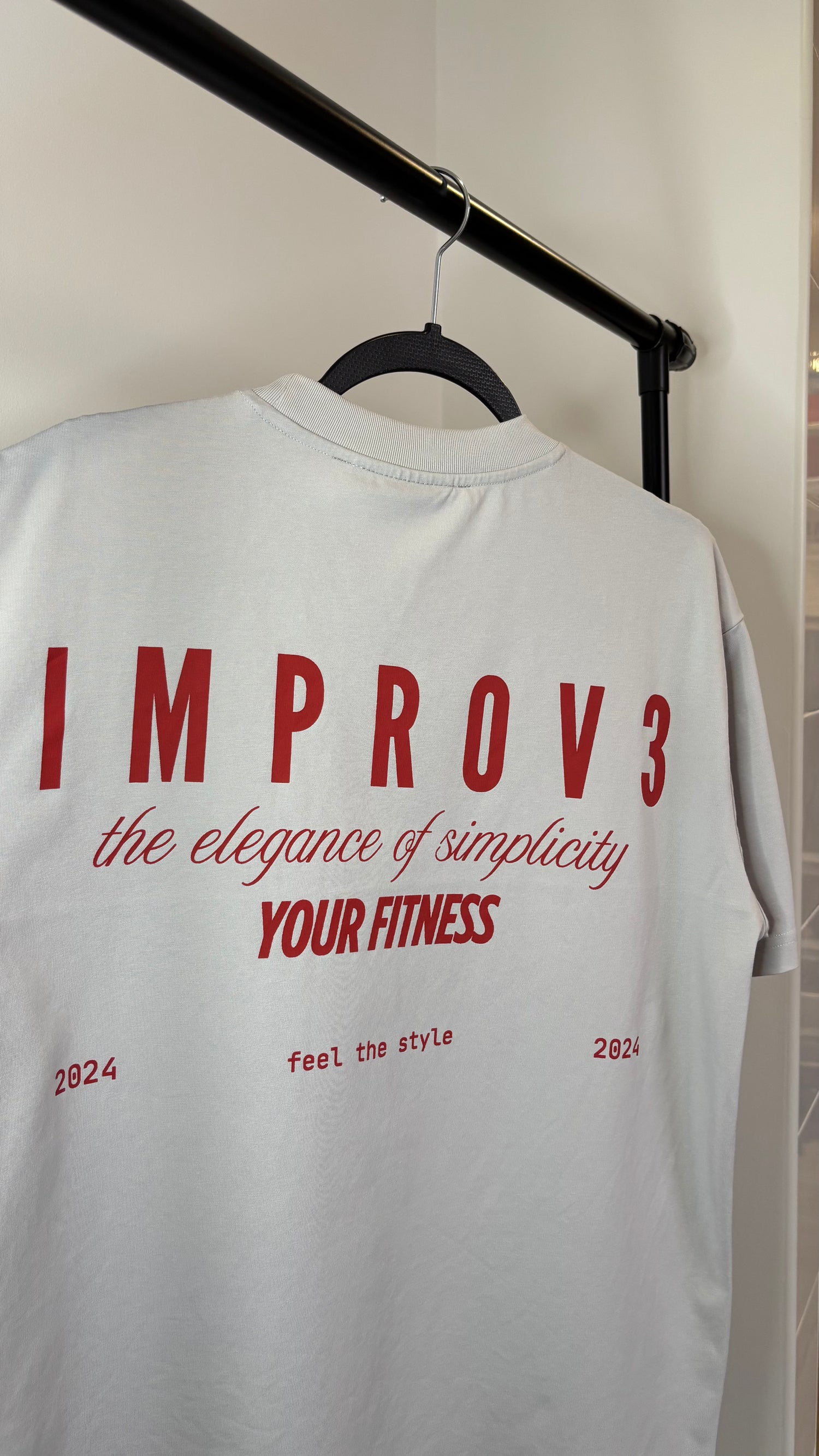 Camiseta Oversize Fit Gris