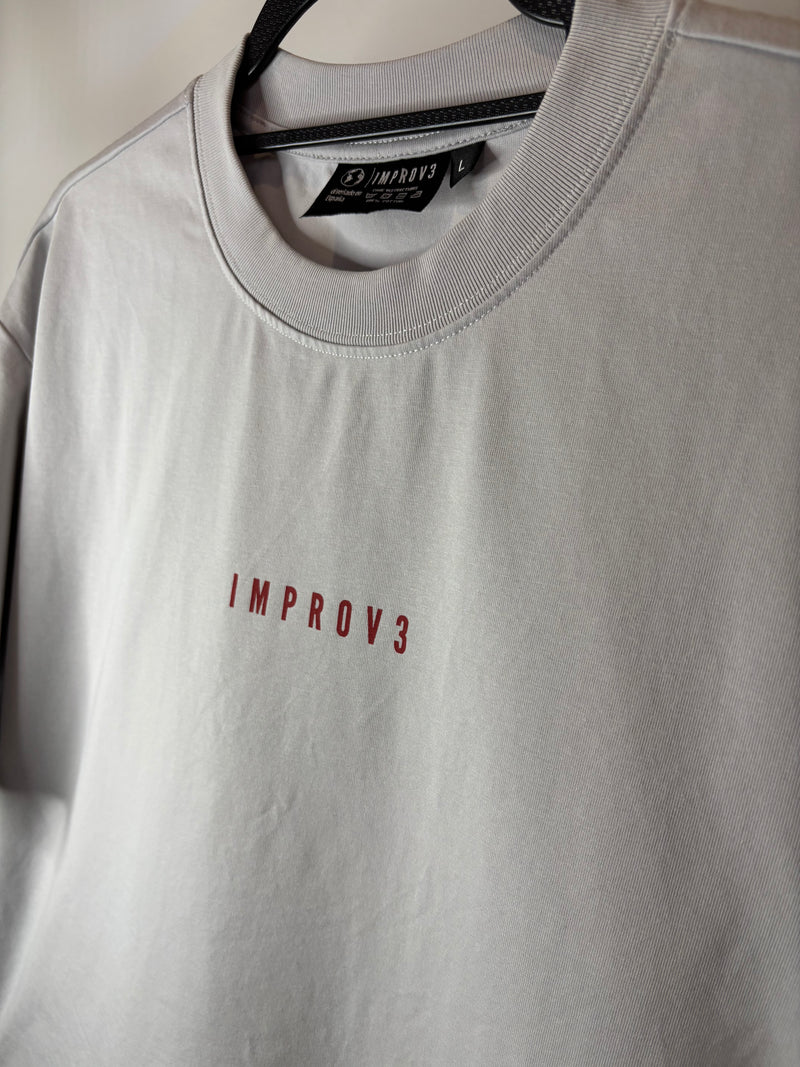 Camiseta Oversize Fit Gris